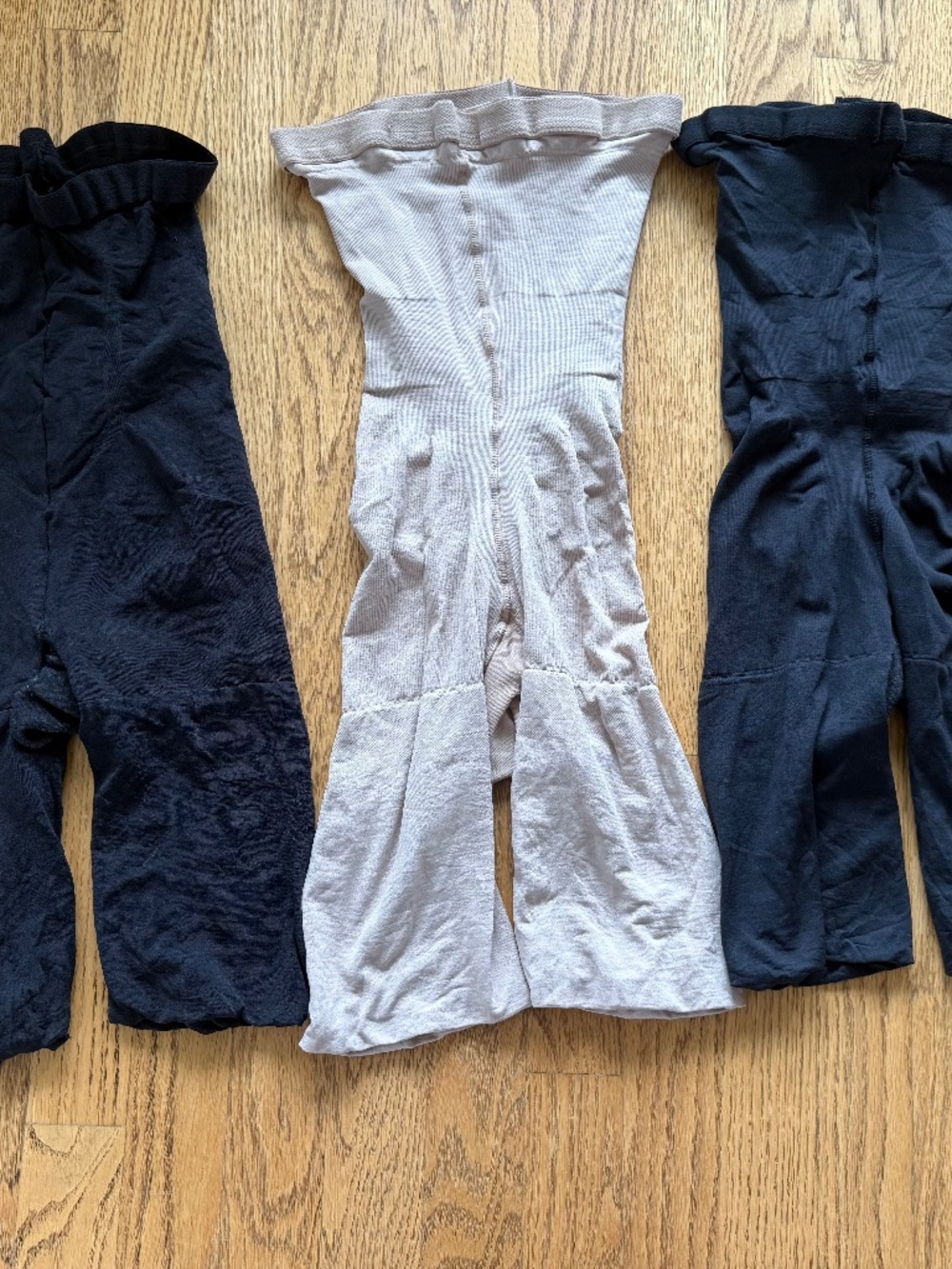 Lot of 3 SPANX High Waisted Tummy Thigh Control Top shapewear Size C Gently used